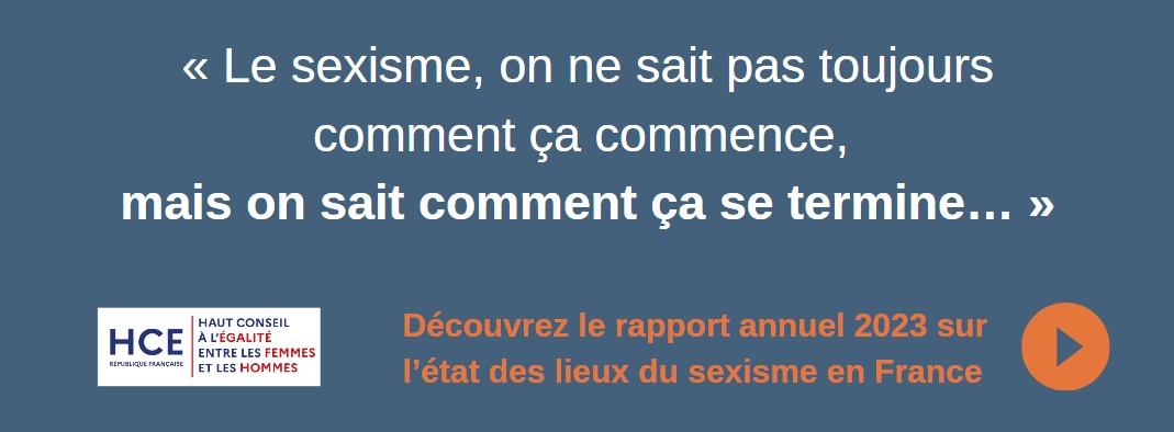 Rapport HCE Sur Le Sexisme En France | Equilibres