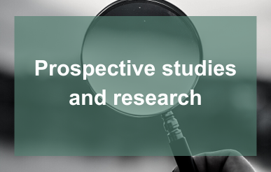 Link to the Prospective studies and research section
