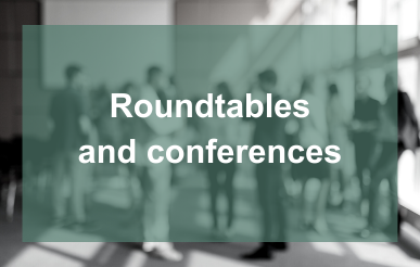 Link to the Roundtables and conferences section